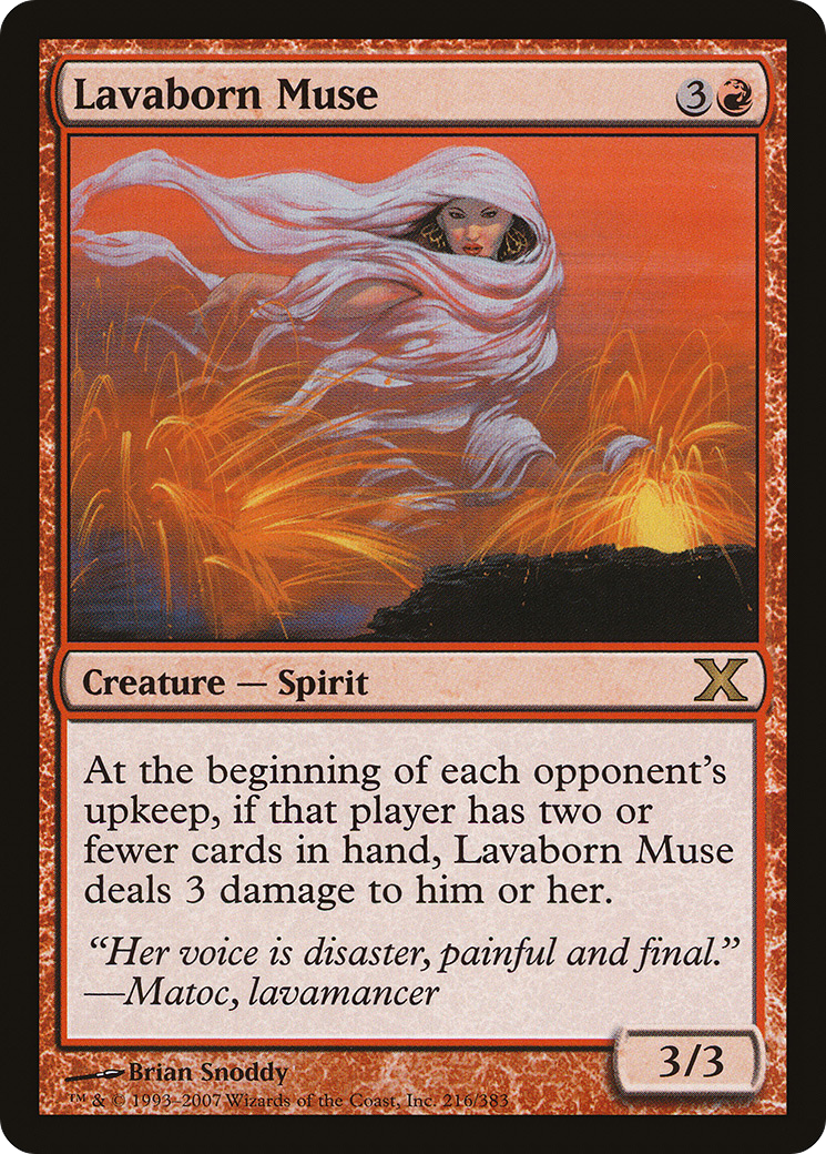 Lavaborn Muse [Tenth Edition] Foil