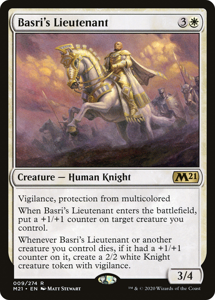 Basri's Lieutenant [Core Set 2021] Foil