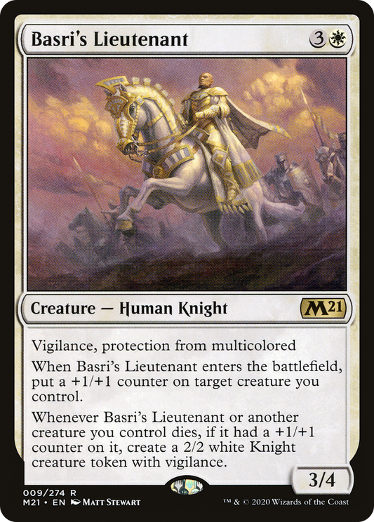 Basri's Lieutenant [Core Set 2021] Foil