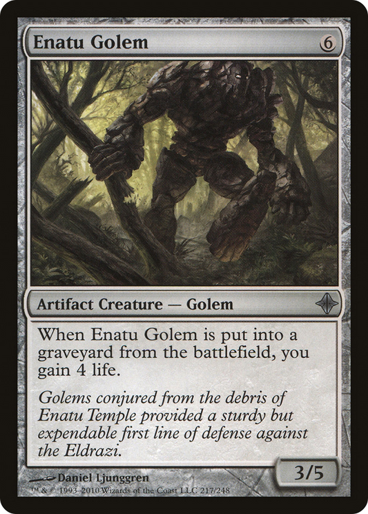 Enatu Golem [Rise of the Eldrazi] Foil