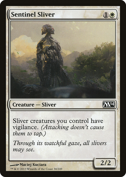 Sentinel Sliver [Magic 2014] Foil