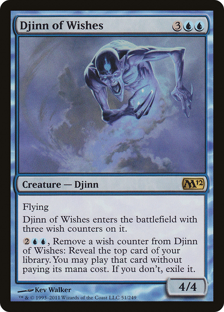 Djinn of Wishes [Magic 2012] Foil