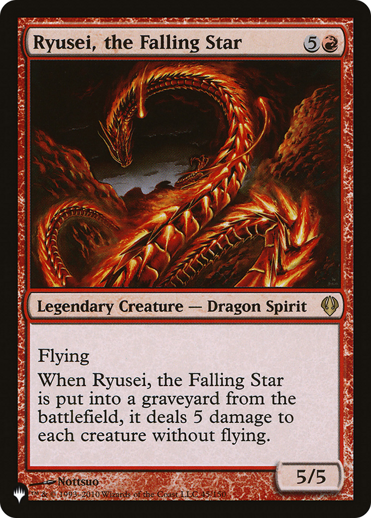 Ryusei, the Falling Star [The List] | Silver Goblin