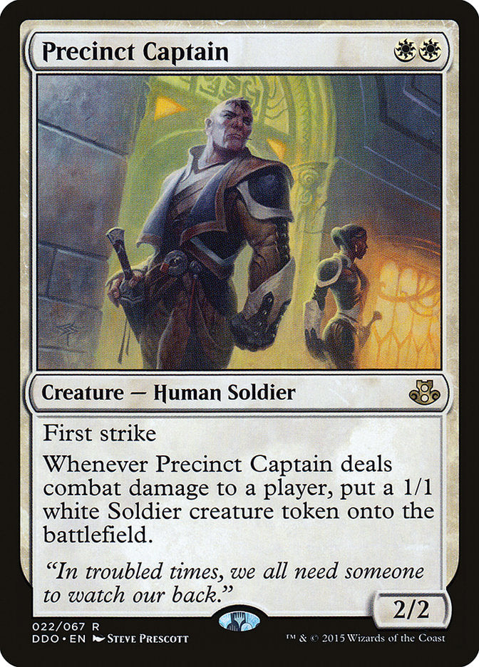 Precinct Captain [Duel Decks: Elspeth vs. Kiora] | Silver Goblin