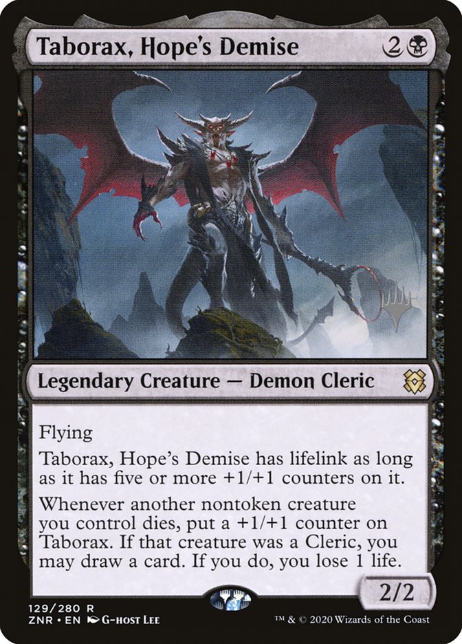 Taborax, Hope's Demise (Promo Pack) [Zendikar Rising Promos] | Silver Goblin