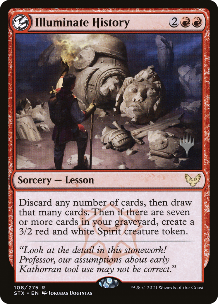 Illuminate History (Promo Pack) [Strixhaven: School of Mages Promos] Foil