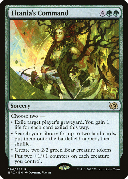 Titania's Command [The Brothers' War] Foil