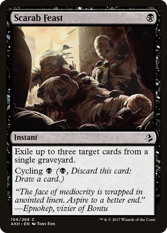 Scarab Feast [Amonkhet] Foil