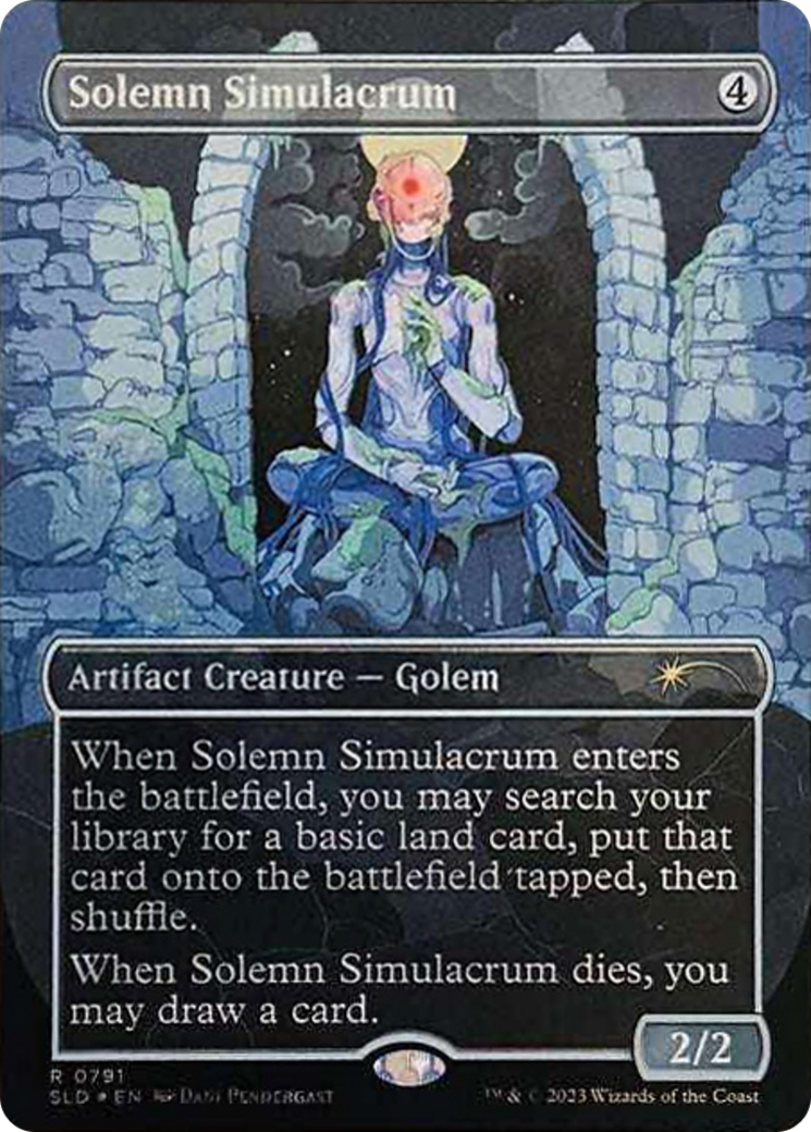 Solemn Simulacrum (0791) [Secret Lair Drop Series] | Silver Goblin