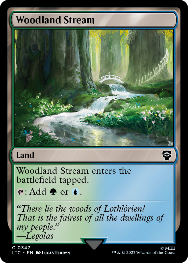 Woodland Stream [The Lord of the Rings: Tales of Middle-Earth Commander] | Silver Goblin