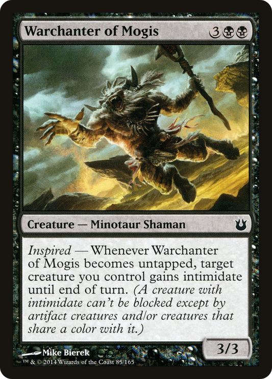 Warchanter of Mogis [Born of the Gods] Foil