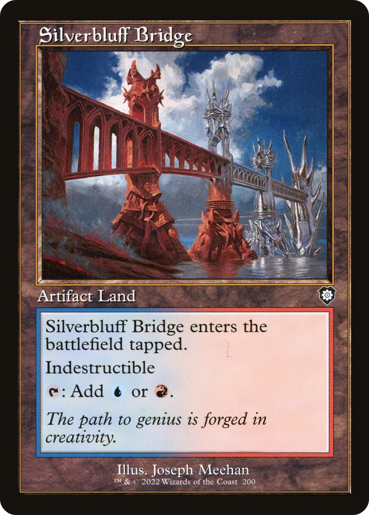 Silverbluff Bridge (Retro) [The Brothers' War Commander]