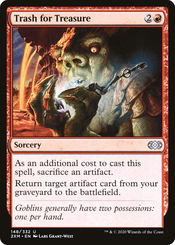 Trash for Treasure (148) Foil - Double Masters