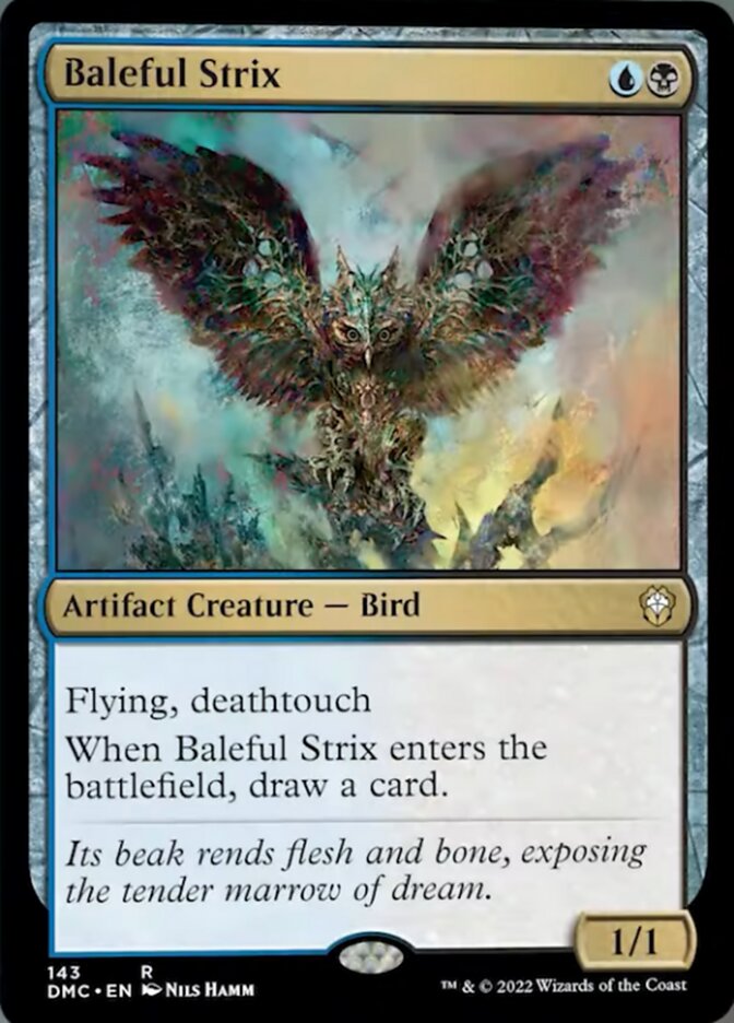 Baleful Strix [Dominaria United Commander] | Silver Goblin