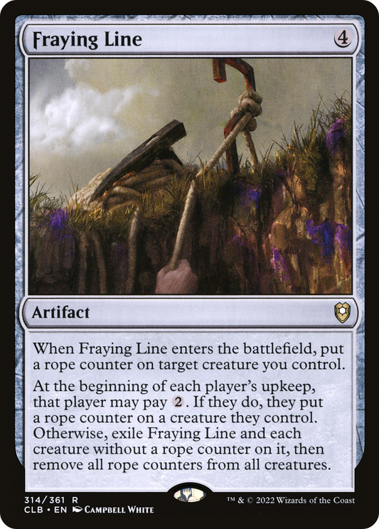 Fraying Line [Commander Legends: Battle for Baldur's Gate] Foil