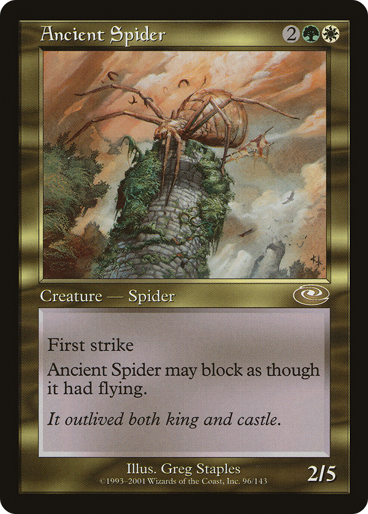Ancient Spider [Planeshift] Foil