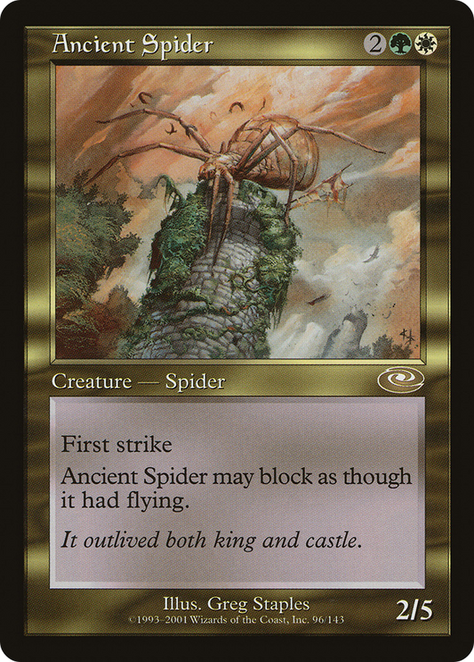 Ancient Spider [Planeshift] Foil