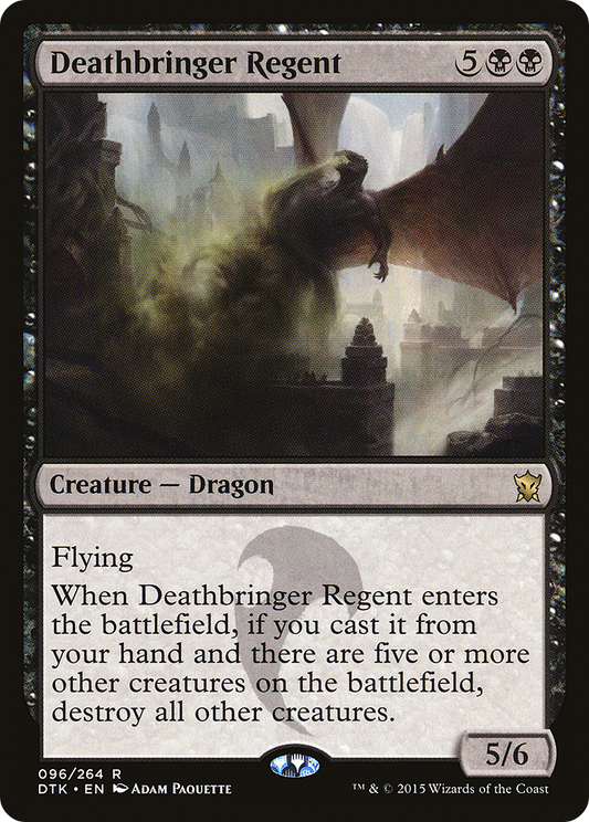 Deathbringer Regent [Dragons of Tarkir] Foil