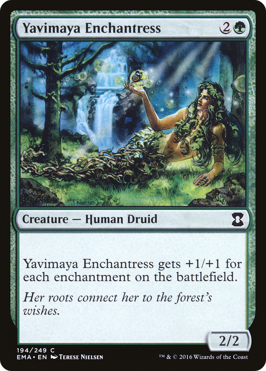 Yavimaya Enchantress [Eternal Masters] Foil
