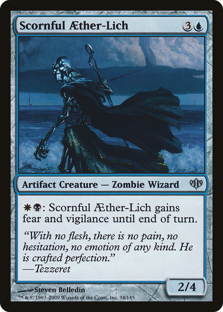 Scornful Aether-Lich (034) Foil - Conflux