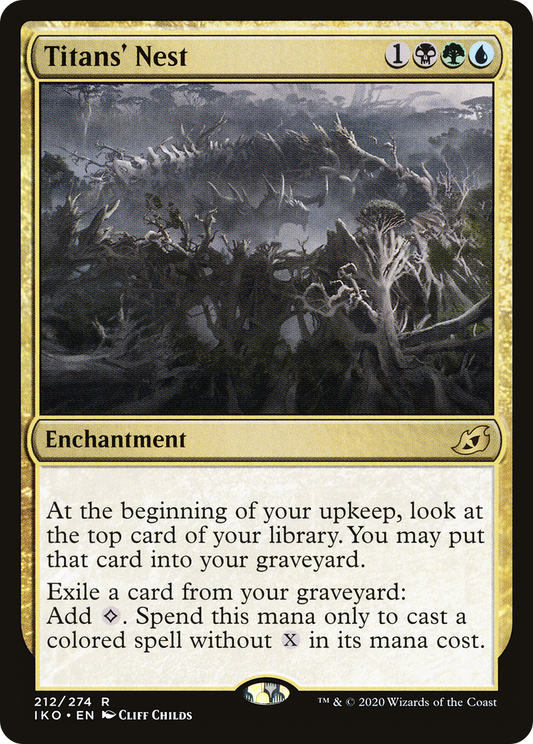 Titans' Nest [Ikoria: Lair of Behemoths] Foil