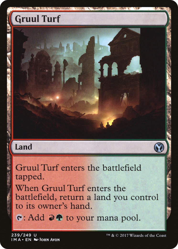 Gruul Turf [Iconic Masters] Foil