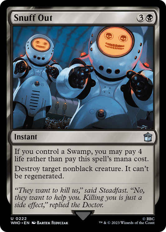 Snuff Out [Doctor Who] Foil