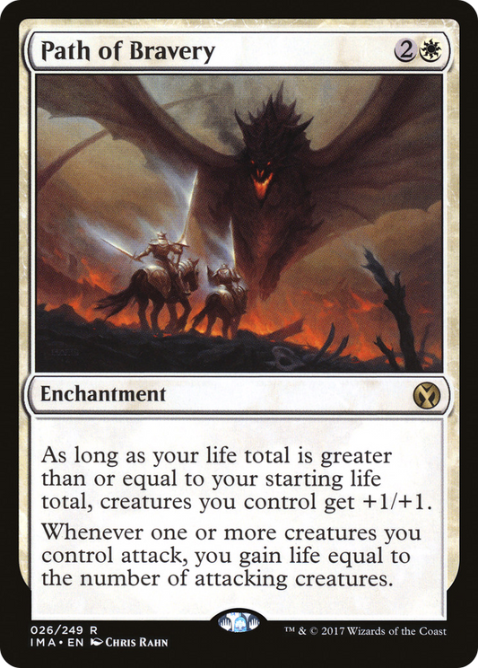 Path of Bravery [Iconic Masters] Foil
