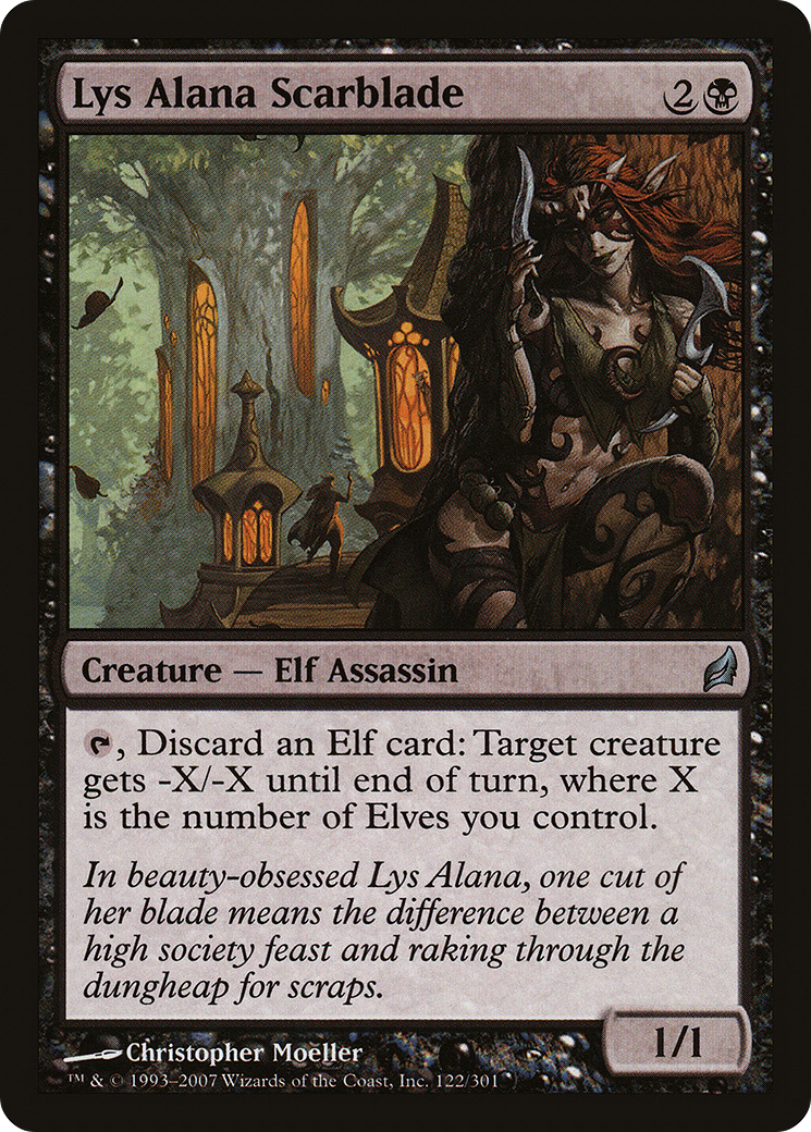 Lys Alana Scarblade (122) - Lorwyn