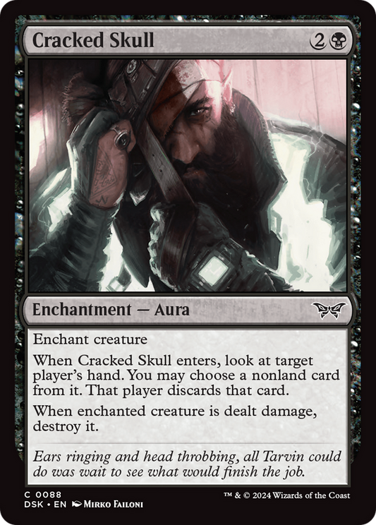 Cracked Skull [Duskmourn: House of Horror] Foil
