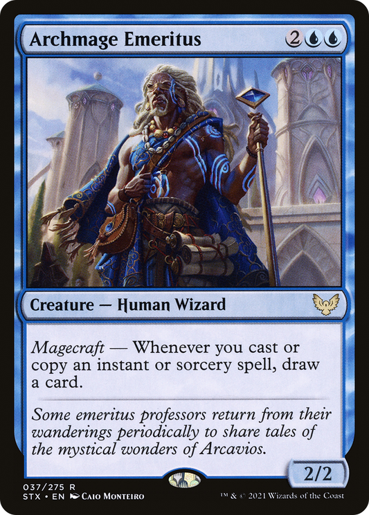 Archmage Emeritus [Strixhaven: School of Mages] Foil
