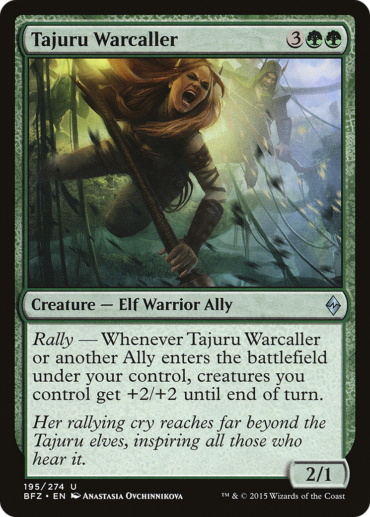 Tajuru Warcaller (195) - Battle for Zendikar