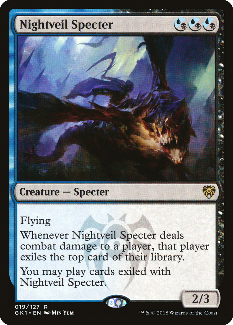 Nightveil Specter [Guilds of Ravnica Guild Kit] | Silver Goblin