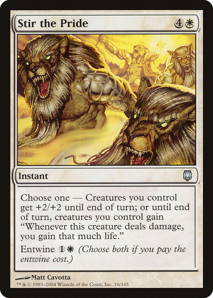 Stir the Pride (016) Foil - Darksteel