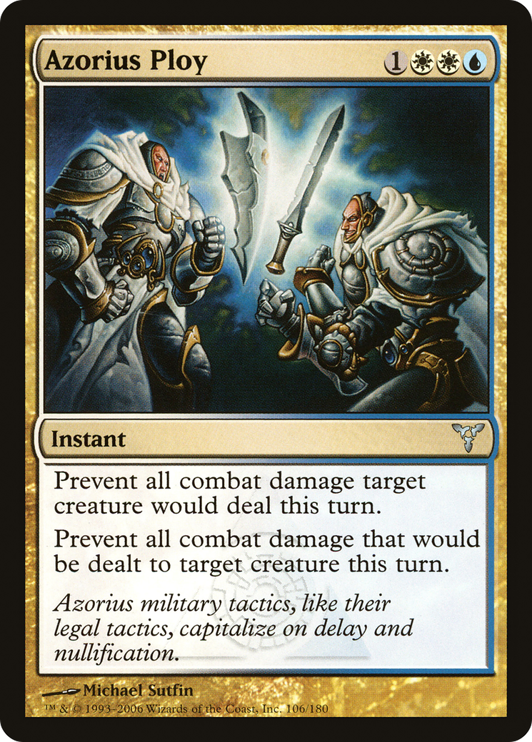 Azorius Ploy [Dissension] Foil