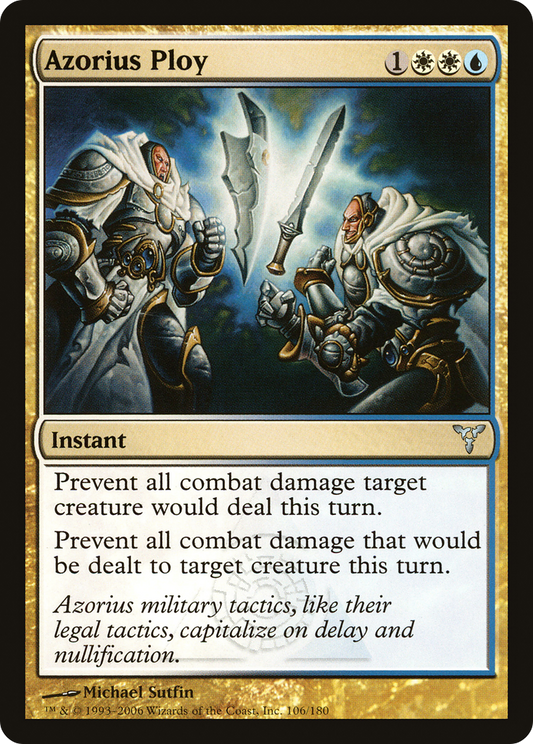 Azorius Ploy [Dissension] Foil