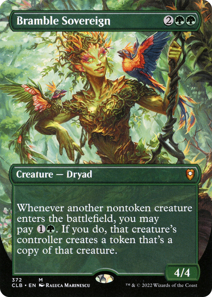Bramble Sovereign (Borderless Alternate Art) [Commander Legends: Battle for Baldur's Gate]