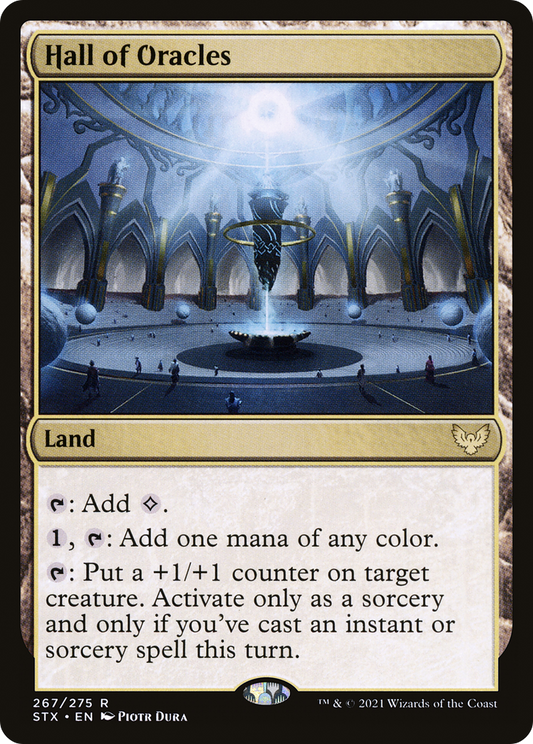 Hall of Oracles [Strixhaven: School of Mages] Foil