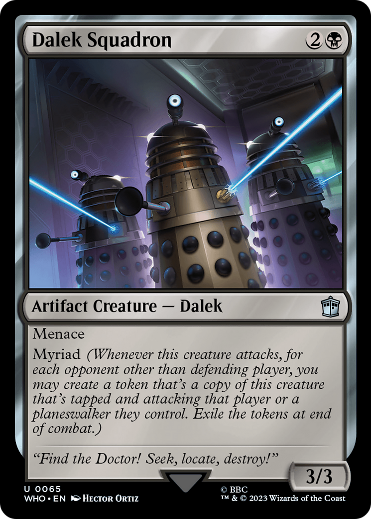 Dalek Squadron [Doctor Who] | Silver Goblin