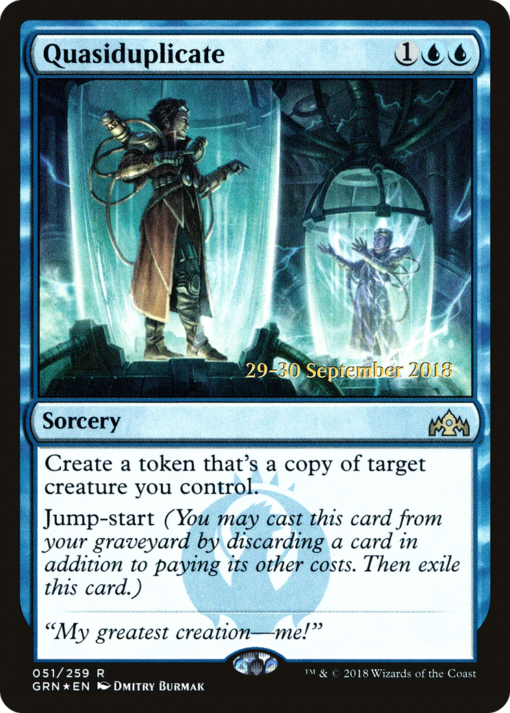 Quasiduplicate [Guilds of Ravnica Prerelease Promos] | Silver Goblin