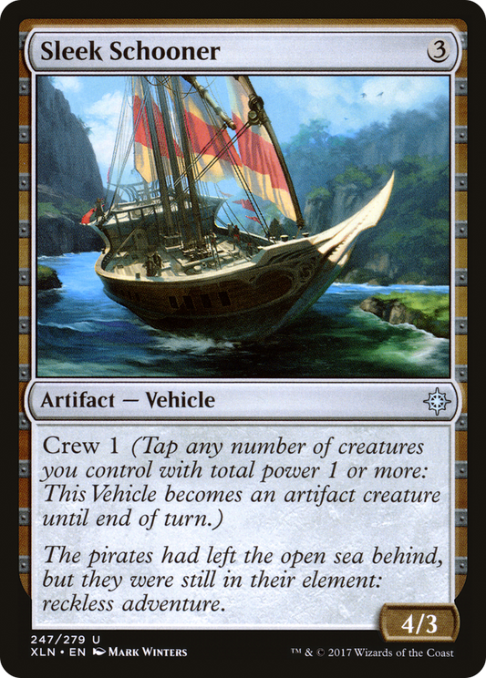 Sleek Schooner [Ixalan] Foil