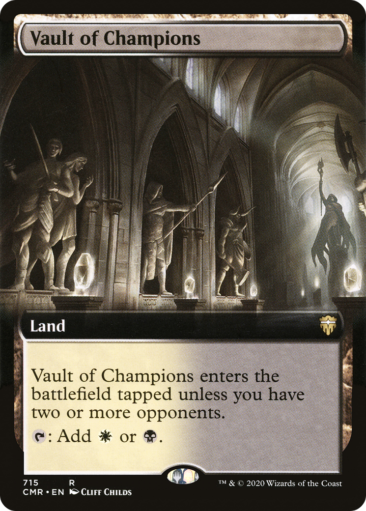 Vault of Champions (Extended Art) (715) - Commander Legends