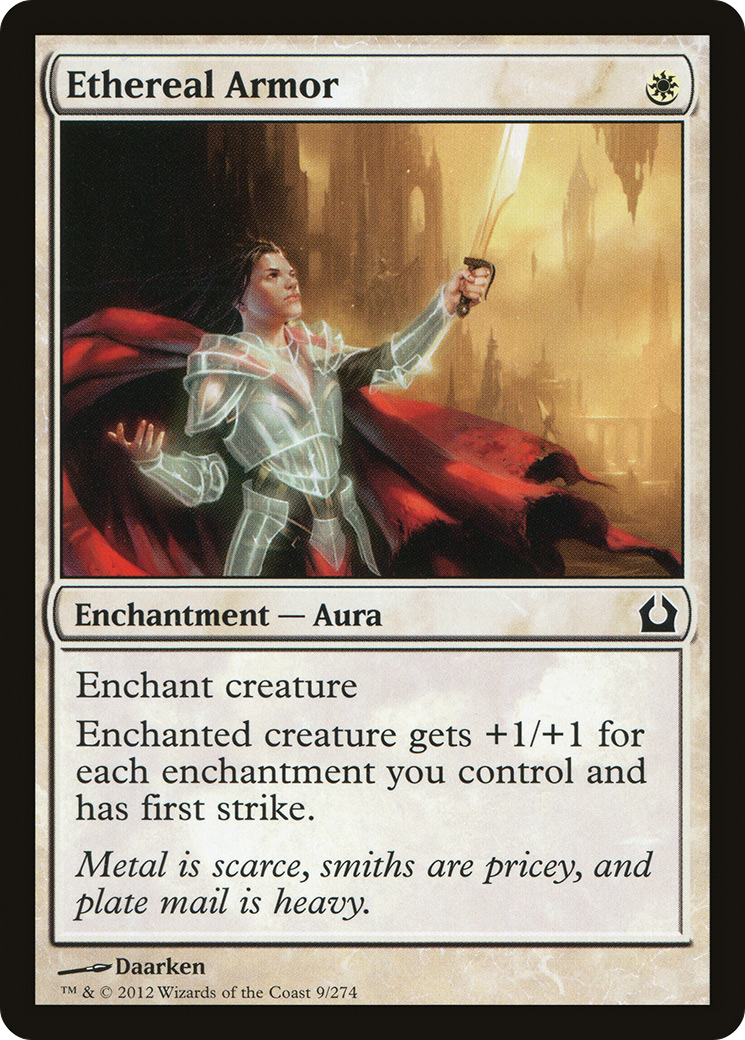 Ethereal Armor [Return to Ravnica] Foil
