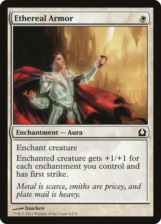 Ethereal Armor [Return to Ravnica] Foil
