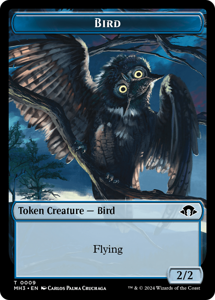 Servo // Bird Double-Sided Token [Modern Horizons 3 Tokens] | Silver Goblin