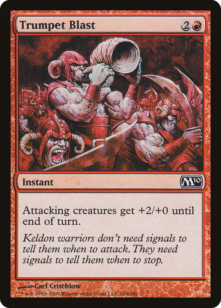Trumpet Blast [Magic 2010] Foil