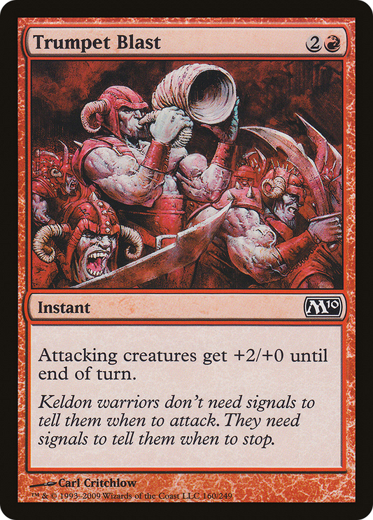 Trumpet Blast [Magic 2010] Foil
