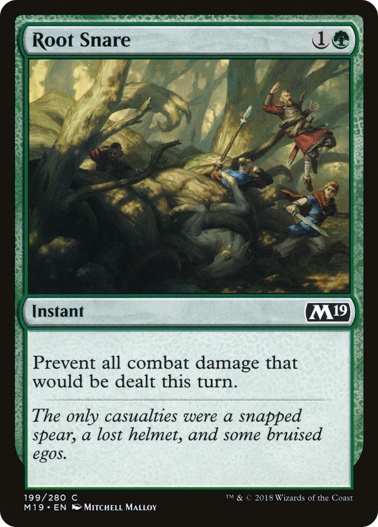 Root Snare (199) Foil - Core Set 2019