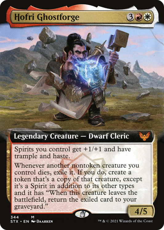 Hofri Ghostforge (Extended Art) [Strixhaven: School of Mages] Foil