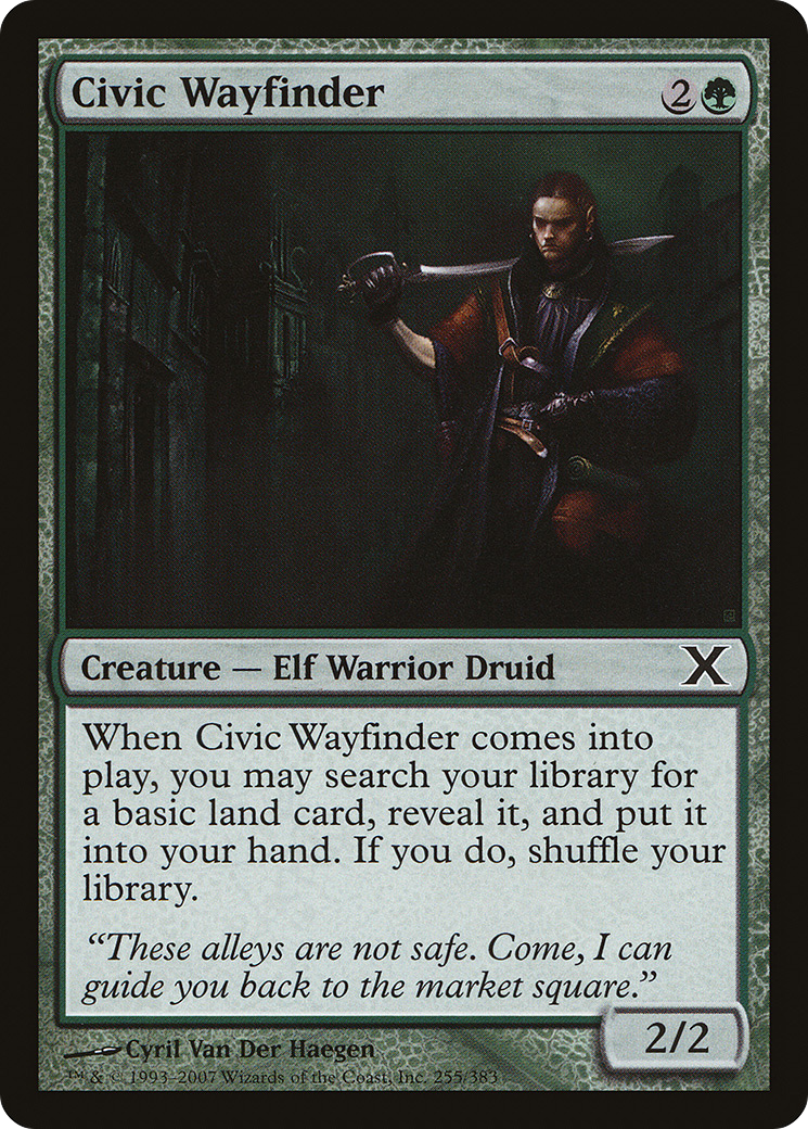 Civic Wayfinder (255) Foil - Tenth Edition